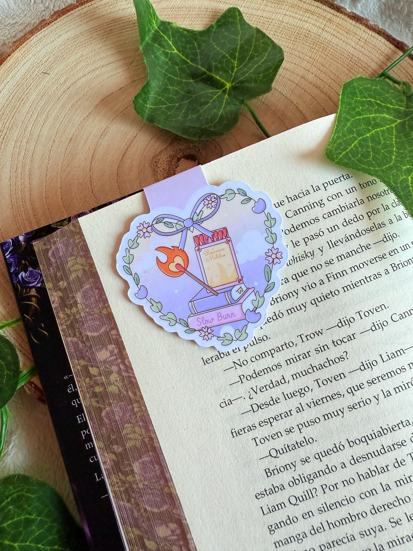 Slow Burn | Magnetic Bookmark