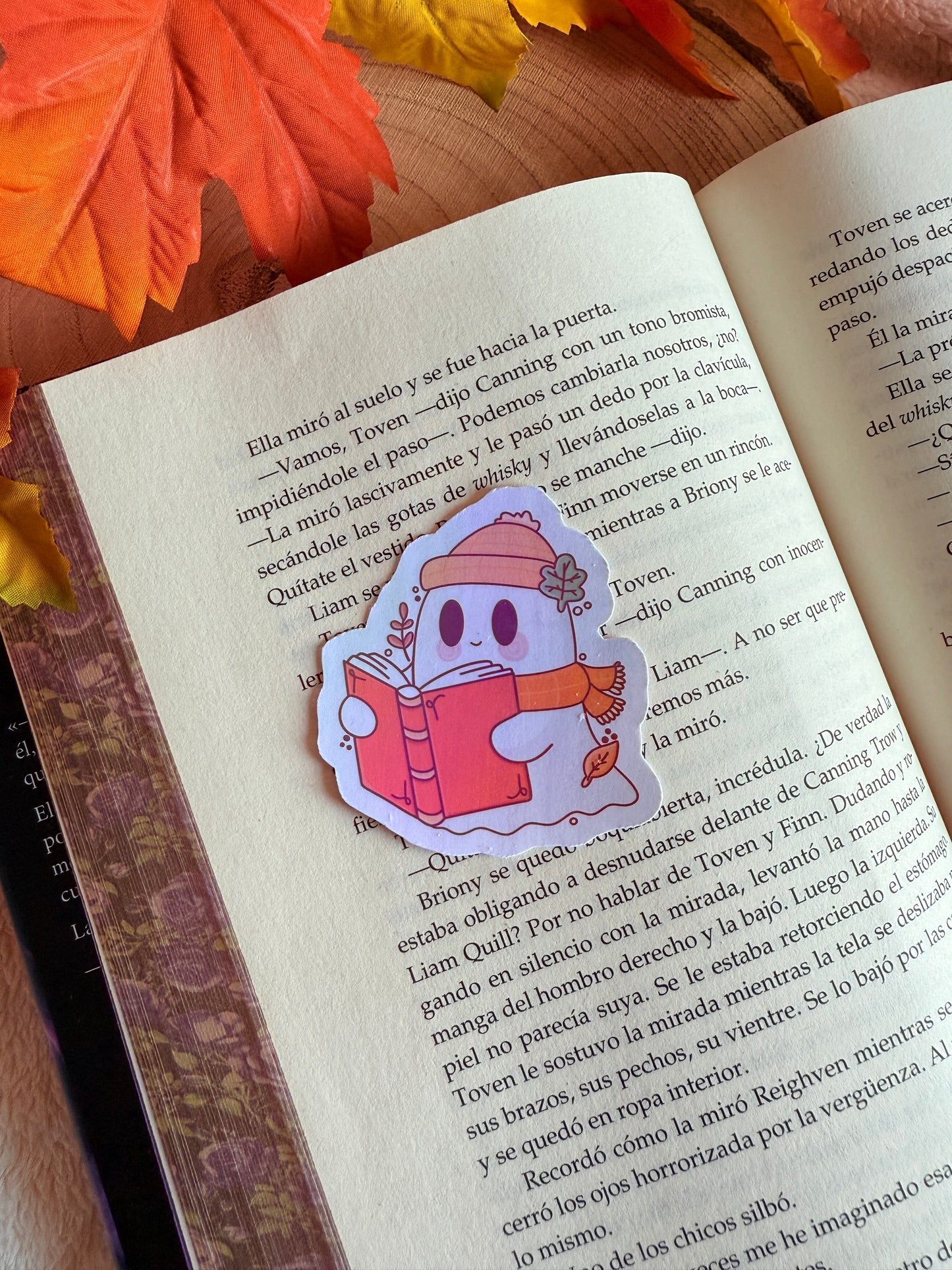 Book ghost | Sticker holo