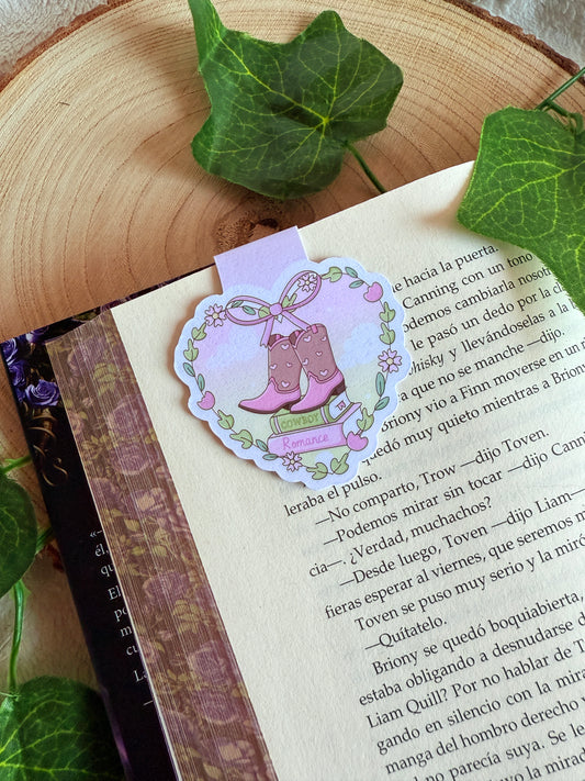 Cowboys Romance | Magnetic Bookmark